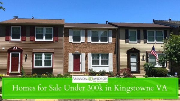 Homes for Sale Under 300k in Kingstowne VA