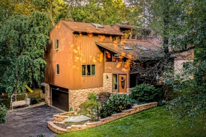 Real estate drone photography