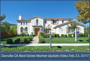 Danville CA Real Estate Market Update Video Feb 23, 2017