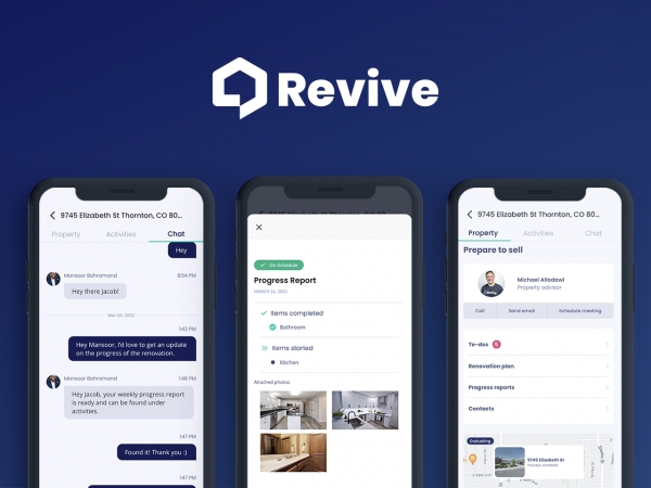 New Presale Renovation App from "Revive" Makes its Debut