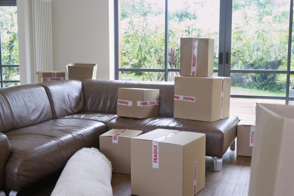 From where you should start the unboxing and the arrangement