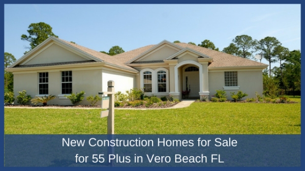 New Construction Homes for Sale for 55 Plus in Vero Beach FL - Small town feel but spacious enough to have privacy.