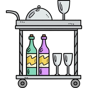 The Benefits of Using a Food and Drink Trolley in Your Kitchen