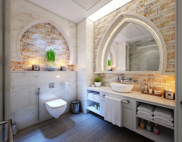 Unique Bathroom Floor Ideas