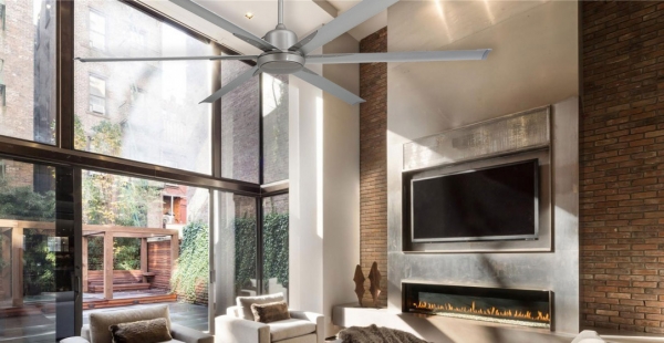 Large Energy Efficient DC Ceiling Fans Save BIG on AC Cost, and...