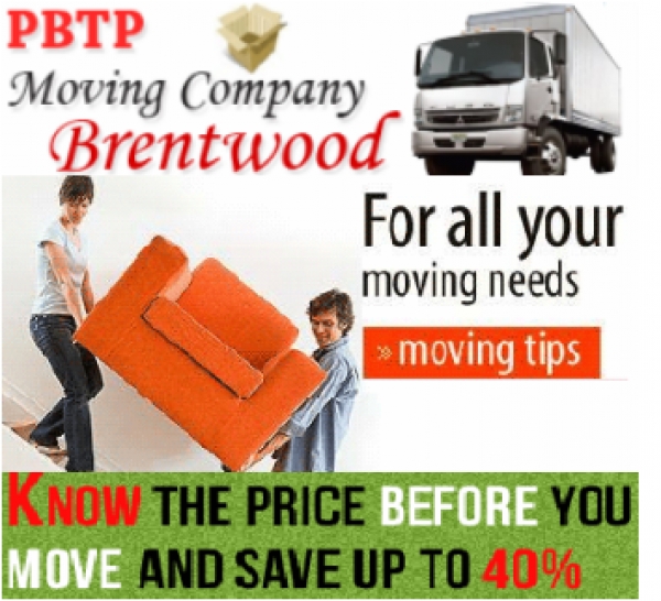 Moving Company and Local Movers in Brentwood