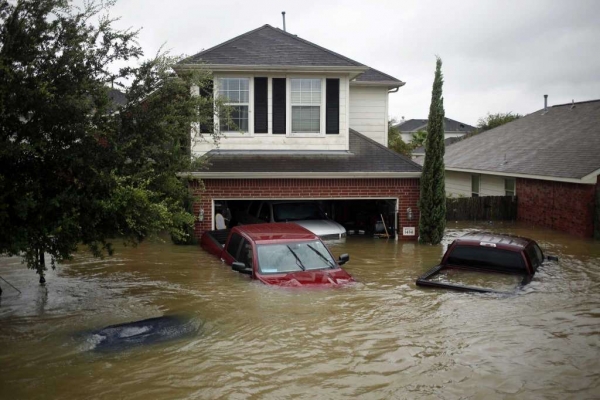 flooded garage
