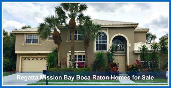 Homes in Regatta Mission Bay Boca Raton FL - The elite, gated subdivision in Regatta Mission bay offers single family homes which are built with homeowner’s satisfaction in mind.