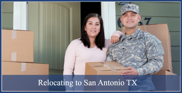 Relocating to San Antonio TX