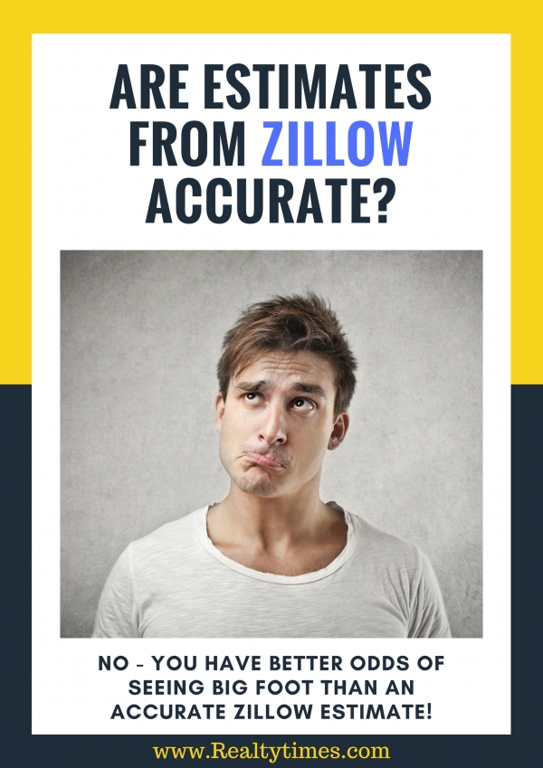 Are estimates from Zillow accurate?
