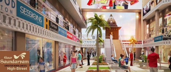 Gaur Saundaryam high street commercial