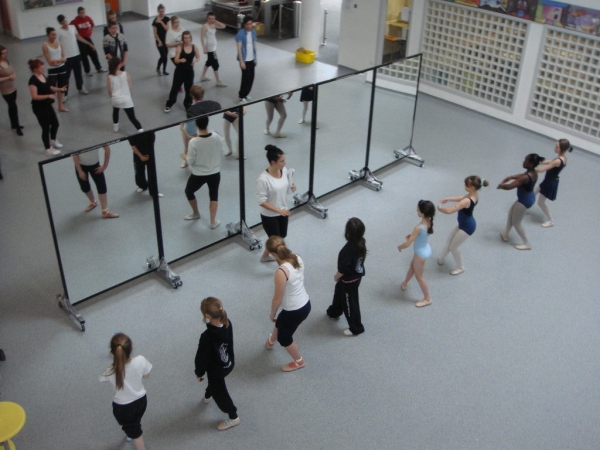 Portable Dance Mirrors
