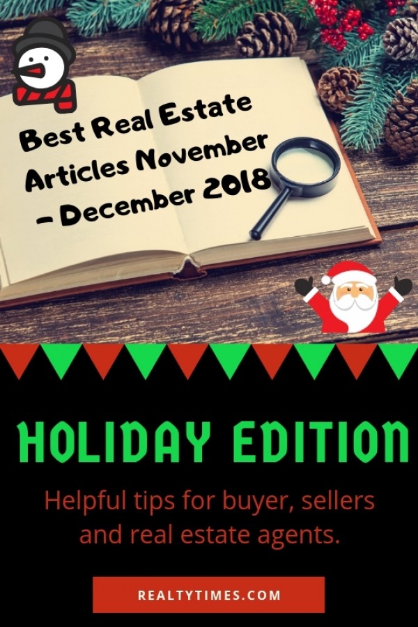 Noteworthy Real Estate Articles November to December 2018