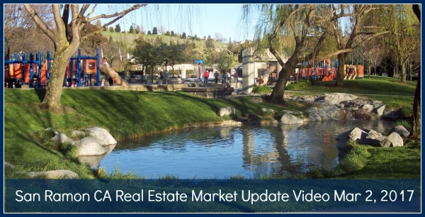 San Ramon CA Real Estate Market Update Video Mar 2, 2017