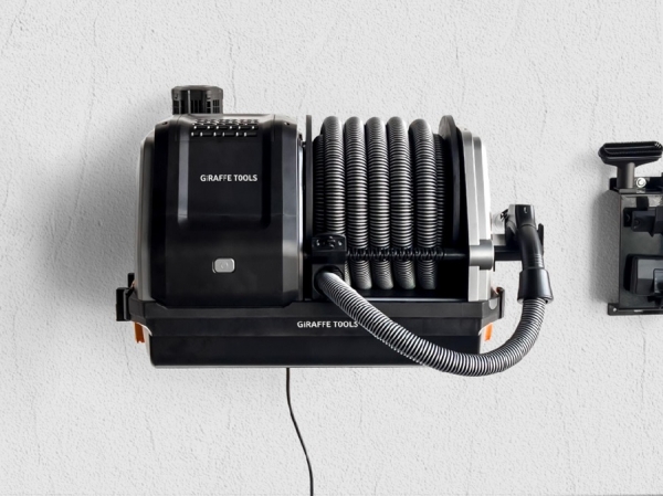 Elevate Your Garage Cleaning Routine with Giraffe Tools Wall Mounted Vacuum Cleaner