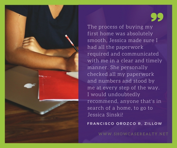 Another Happy Client Reviews Showcase Realty