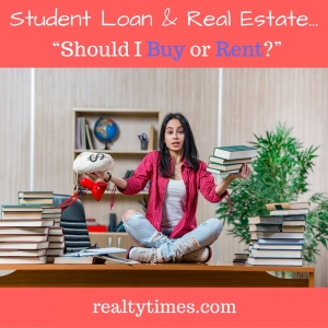 Student Loan &amp; Real Estate
