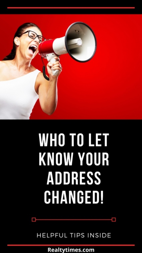 Who to Let Know Your Address Changed.