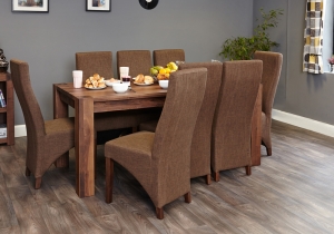 Walnut dining table
