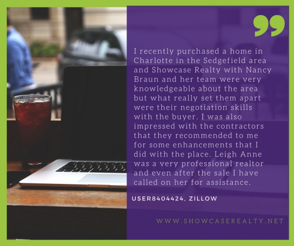 Another Happy Client Reviews Showcase Realty