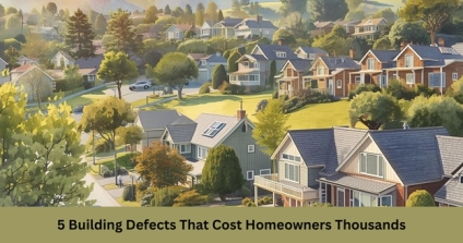 5 Building Defects That Cost Homeowners Thousands